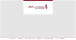 Desktop Screenshot of fgcinsaat.com